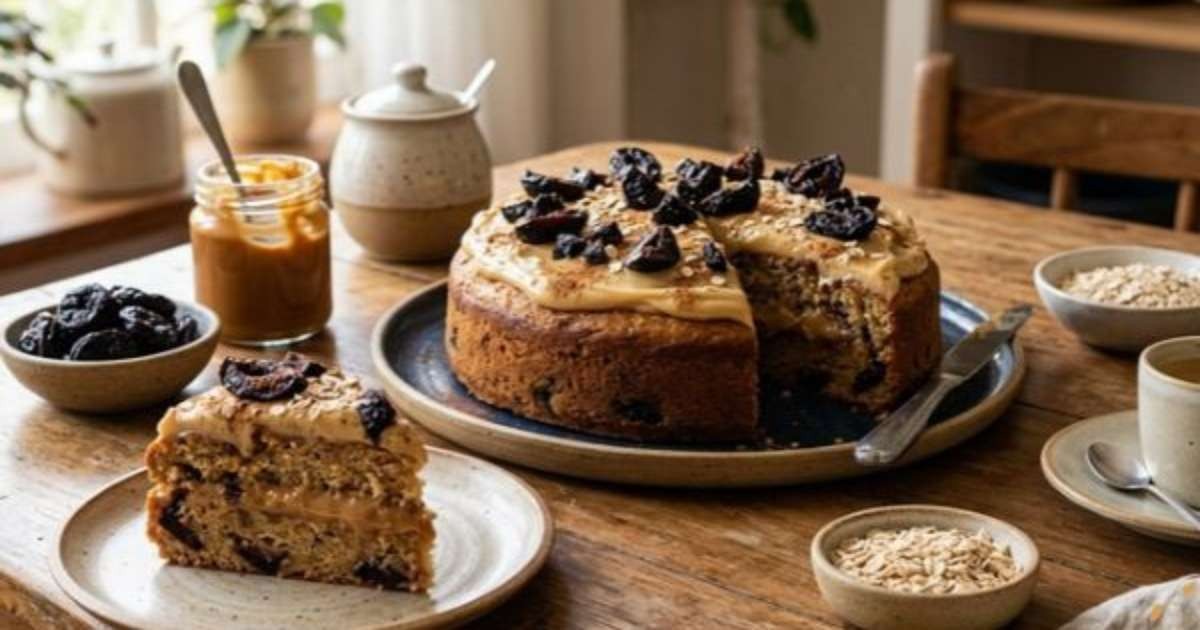 Bolo de ameixa com doce de leite: receita caseira para o café angolano